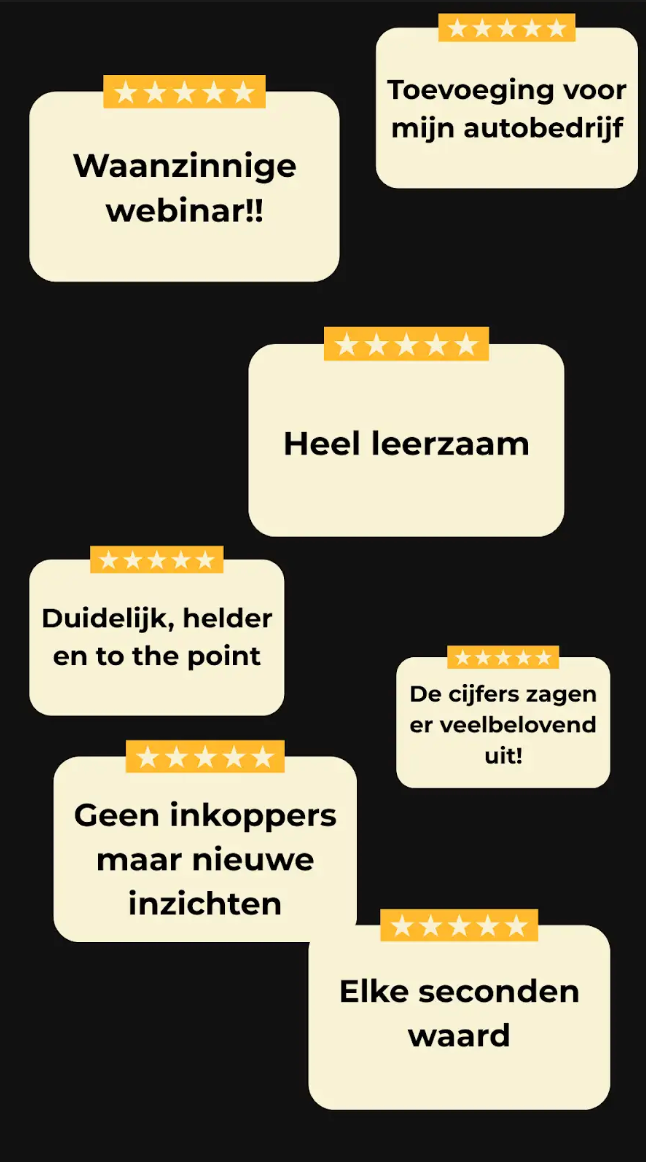 Testimonials van vorige deelnemers